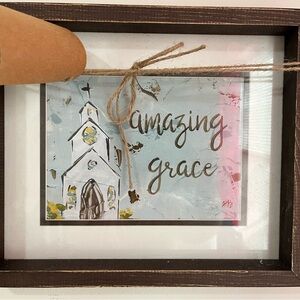 American Artists By Kirkland Amazing Grace Framed Picture NWOT